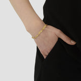 DNSK Copenhagen ´22 AMELIA LINK Armband vergoldet Bekleidung & Accessoires DNSK Copenhagen 