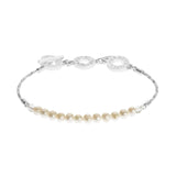 Sence Copenhagen H/W 2020 Couture Bracelet Armband White Pearl Matt Silver Accessoires Armbänder SENCE Copenhagen 
