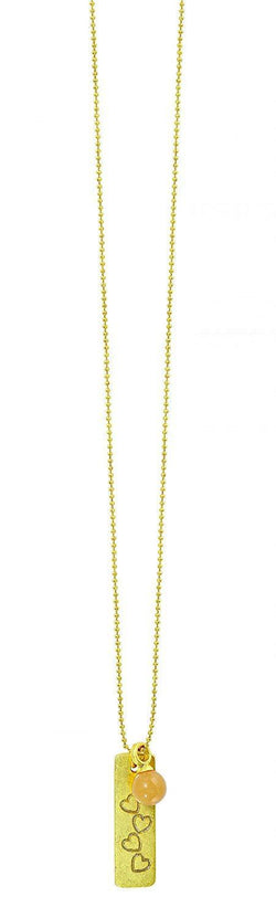 SENCE Copenhagen - Serie 'Lantern' Halskette 90 cm, vergoldet Accessoires Halsketten SENCE Copenhagen Vergoldet 